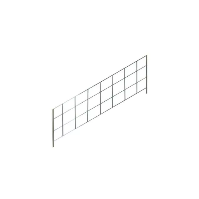Einhänge-Drahttrennwand Heavy Duty 400x140