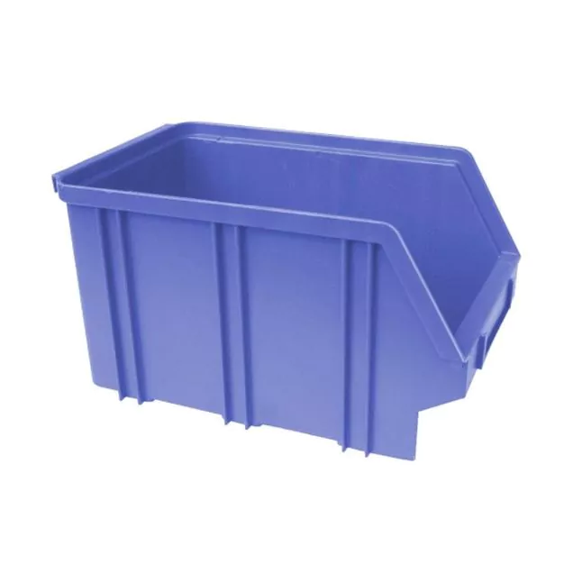 Kunststoff Stapelbehälter, Lagerbehälter A3 240x150x135 mm (lxbxh) blau