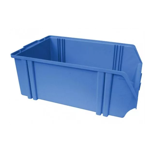 Kunststoff Stapelbehälter, Lagerbehälter A5 460x306x183 mm (lxbxh) blau