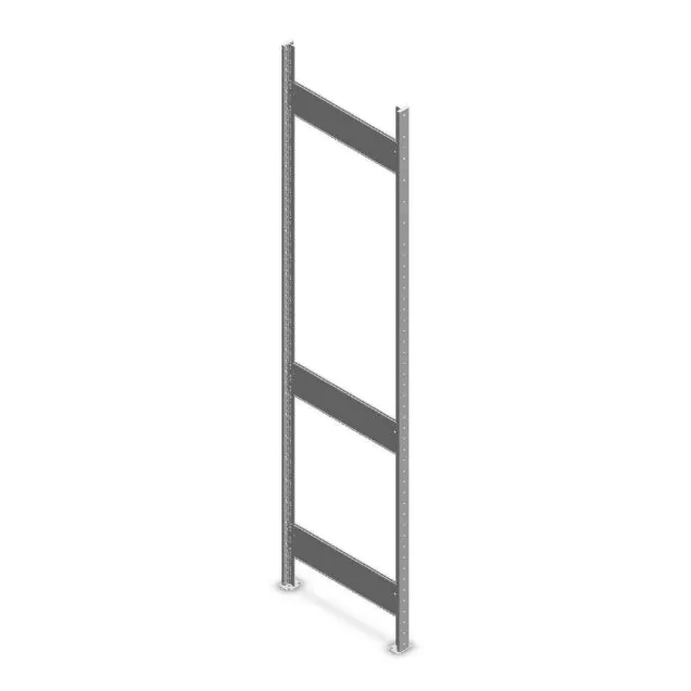 Fachbodenregal Heavy Duty Rahmen 2500x600 mm verzinkt