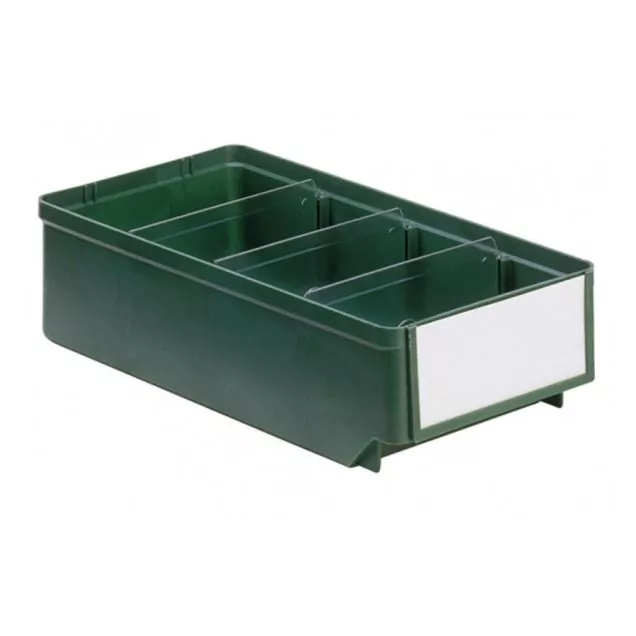 Lagerbehälter, Lagerregalbehälter RK 300x152x83 mm (lxbxh) grün