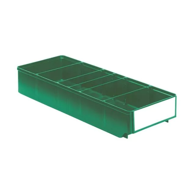 Lagerbehälter, Lagerregalbehälter RK 500x186x83 mm (lxbxh) grün