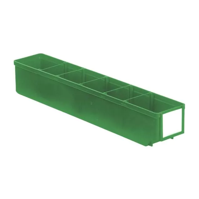 Lagerbehälter, Lagerregalbehälter RK 500x93x83 mm (lxbxh) grün