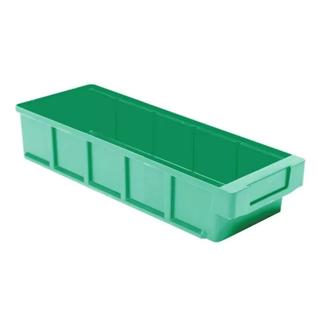 Lagerbehälter, Lagerregalbehälter VKB 300x152x83 mm (LxBxH) grün