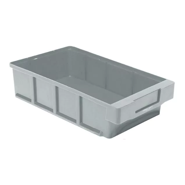 Lagerbehälter, Lagerregalbehälter VKB 300x186x83 mm (lxbxh) grau