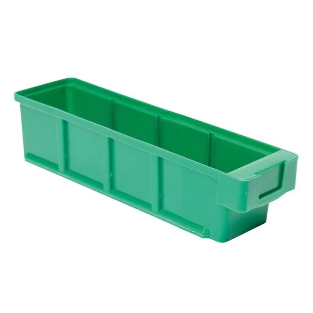 Lagerbehälter, Lagerregalbehälter VKB 300x93x83 mm (LxBxH) grün
