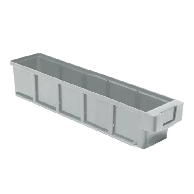 Lagerbehälter, Lagerregalbehälter VKB 400x93x83 mm (LxBxH) grau