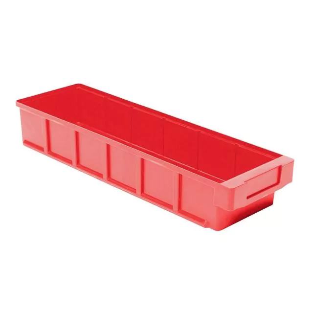 Lagerbehälter, Lagerregalbehälter VKB 500x152x83 mm (LxBxH) rot