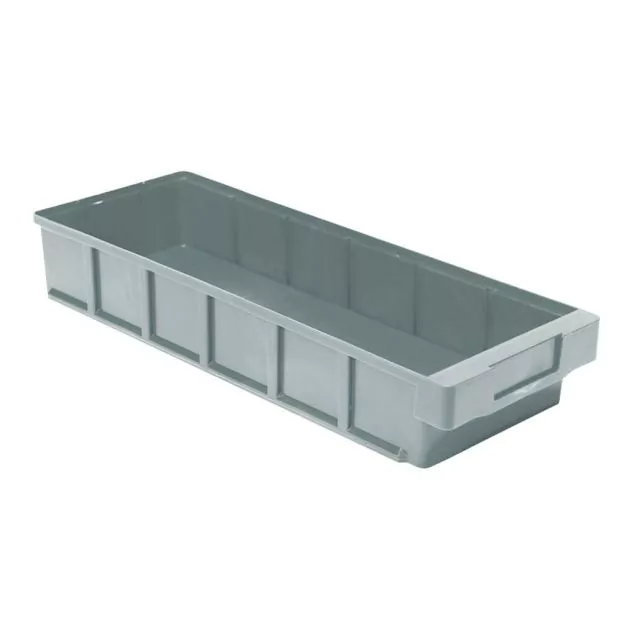 Lagerbehälter, Lagerregalbox VKB 500x186x83 mm (lxbxh) grau