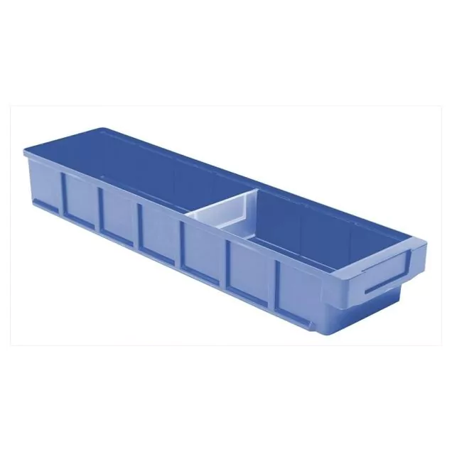 Lagerbehälter, Lagerregalbehälter VKB 600x152x83 mm (lxbxh) blau