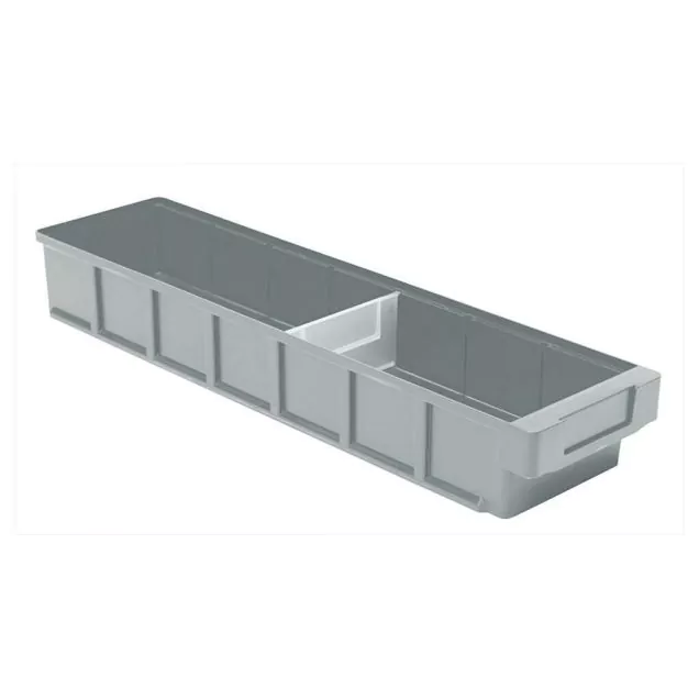Lagerbehälter, Lagerregalbehälter VKB 600x152x83 mm (LxBxH) grau