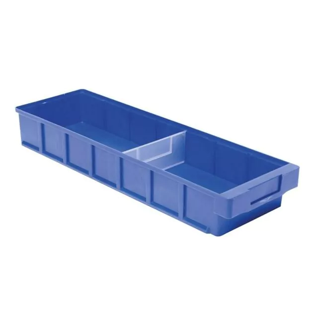 Lagerbehälter, Lagerregalbehälter VKB 600x186x83 mm (lxbxh) blau