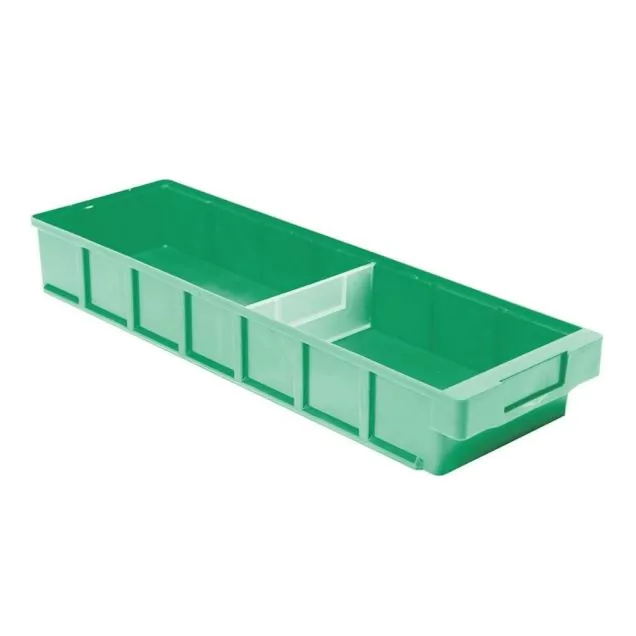Lagerbehälter, Lagerregalbehälter VKB 600x186x83 mm (LxBxH) grün