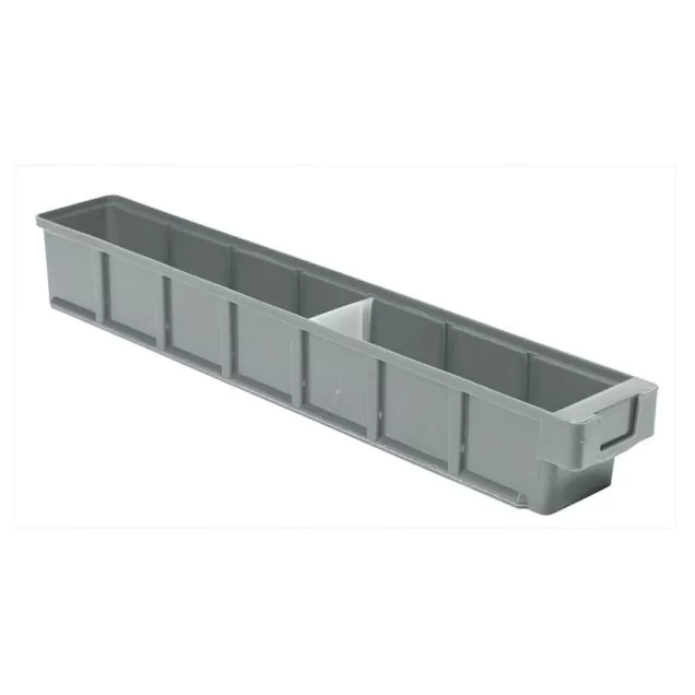 Lagerbehälter, Lagerregalbehälter VKB 600x93x83 mm (LxBxH) grau