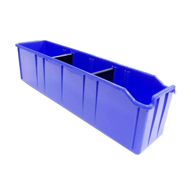 Lagerbehälter PSB 4 blau 415x100x110 mm (lxbxh) blau