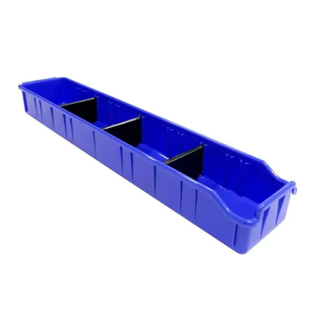 Lagerbehälter PSB 5 blau 515x100x60 mm (LxBxH) blau