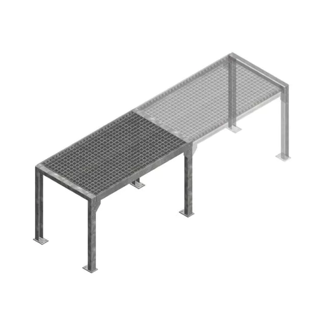 Modular erweiterbarer Ladetisch 1000x600x700 mm (bxtxh) Anfangsregal