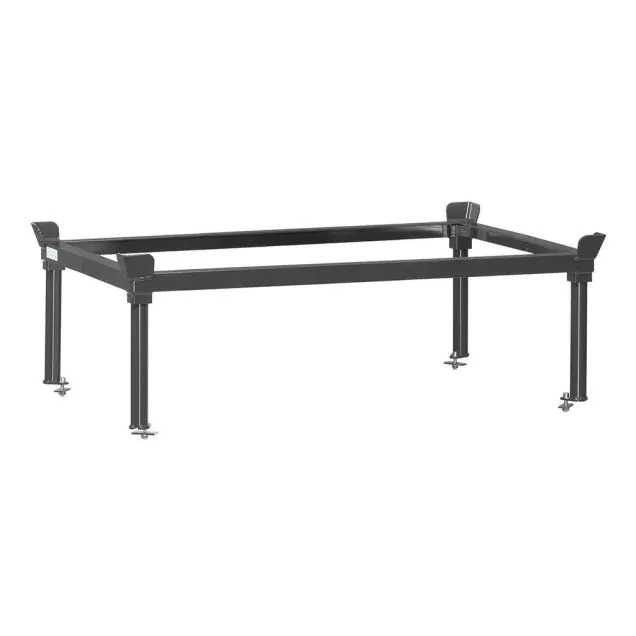 Aufsetzrahmen für Palettenhubwagen 1200 kg 1210x810 mm (LxB) 370 mm hoch anthrazit