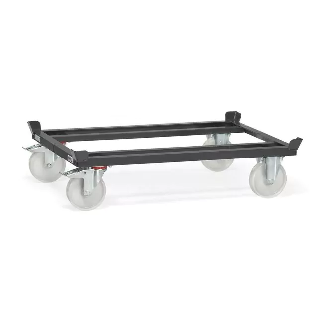 Palletfußwagen für Paletten 1200x800 mm 1050 kg anthrazit