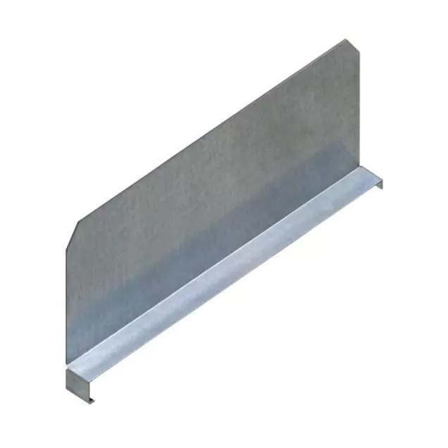 Schiebeabtrennung 500x200 mm (txh) für Fachbodenregal der mittleren Traglast
