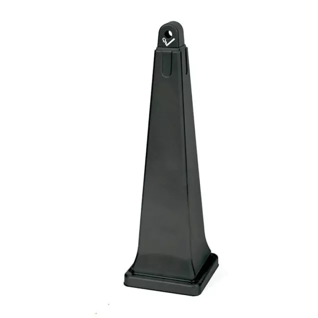 Stehaschenbecher Groundskeeper Rubbermaid schwarz
