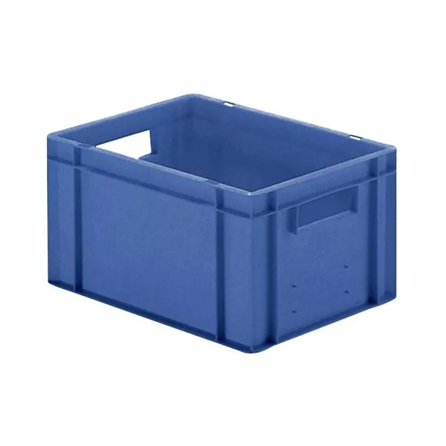Stapelbare Transportkiste TK0 400x300x210 mm (LxBxH) blau