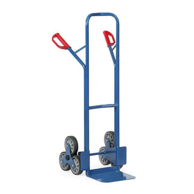 Treppen-Sackkarre 200 kg 1300 mm mit 2 dreiachsigen Sternrädern
