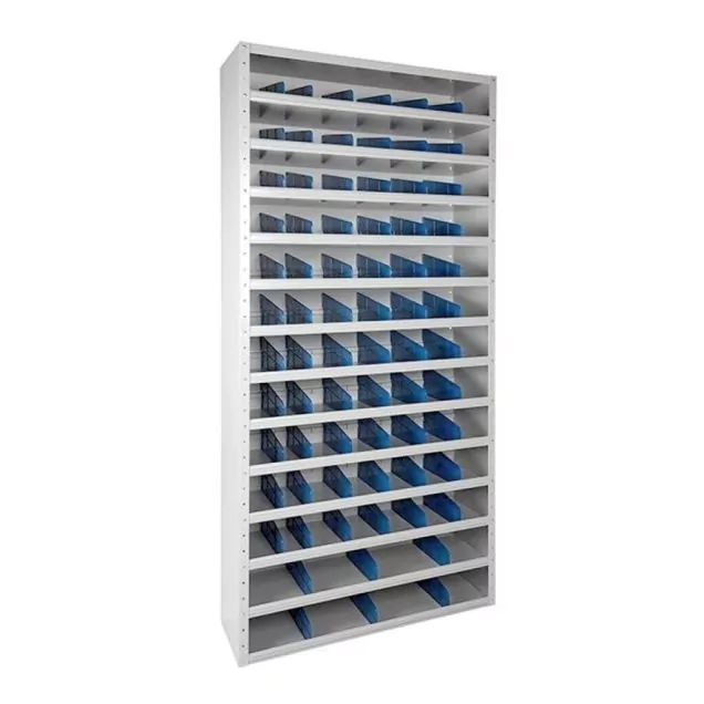 Fächerschrank 1980x1000x400 mm (hxbxt) grau