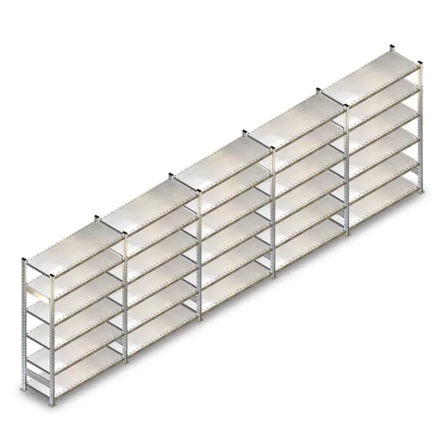 Kombiinformation für gebrauchte Schaefer R3000 Fachbodenregal 2300x6580x800mm (hxbxt) 6 Ebenen