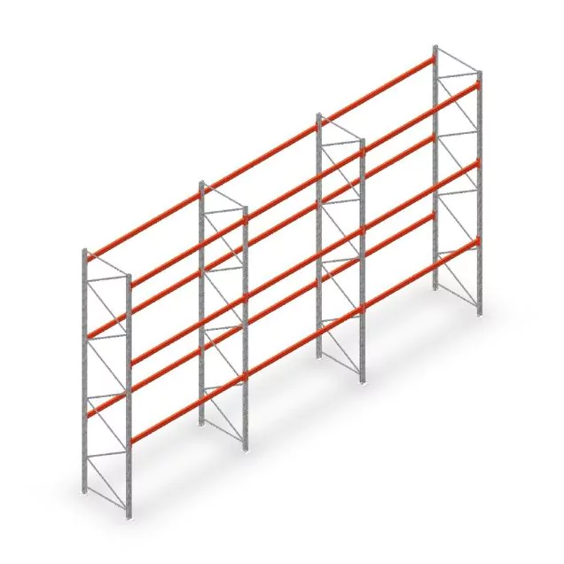 Vorteilsreihe Palettenregal AR T2 5000x8420x1100 mm (hxbxt) 3 Ebenen 1820kg/Ebene
