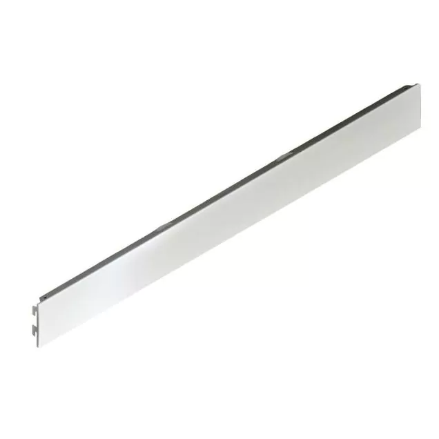 Ladenregal Rückwand 1000x100 mm (bxh) geschlossen RAL9001