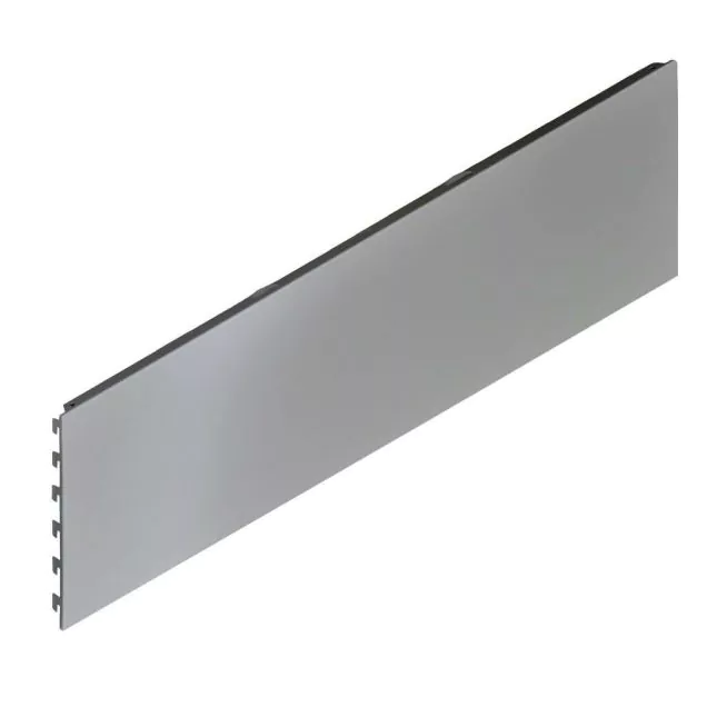 Ladenregal Rückwand 1000x300 (bxh) mm geschlossen RAL9006