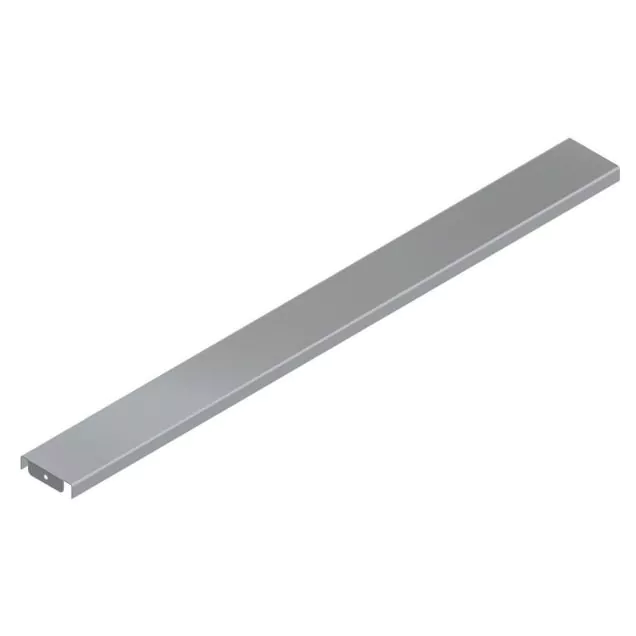 Ladenregal Abdeckleiste 1000x60 mm (bxt) RAL9006