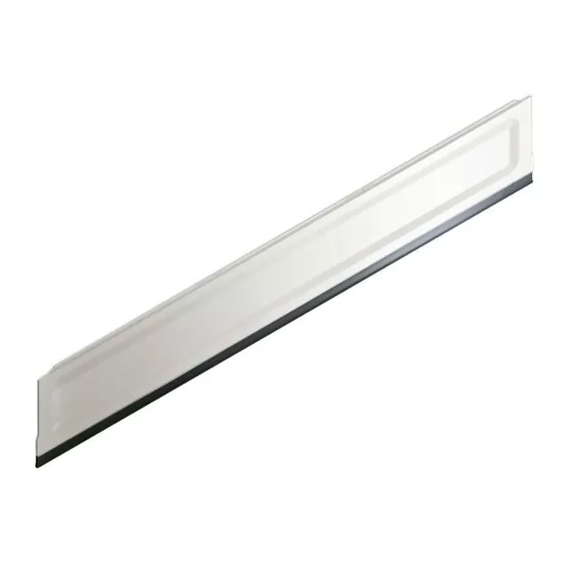 Ladenregal Bodensockelleiste 1000x160 mm RAL9001