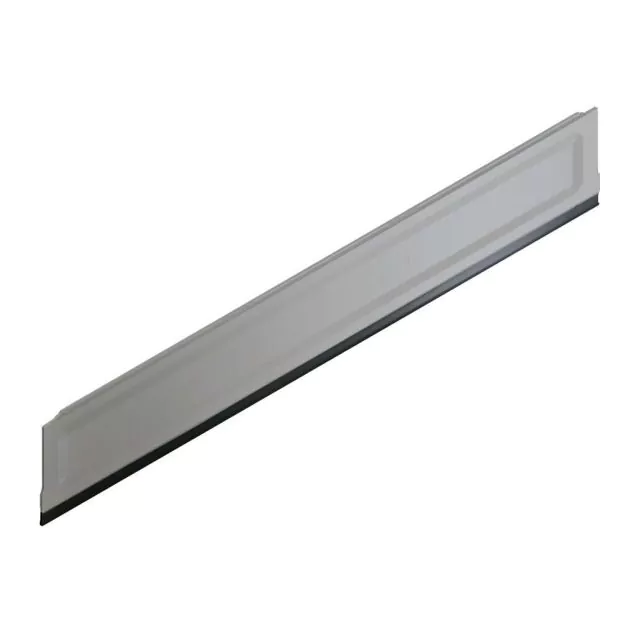 Ladenregal-Bodenleiste 1000x160 mm RAL9006