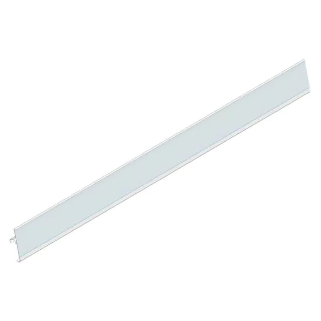 Ladenregal Datastrip weiß 988x40 RAL9001