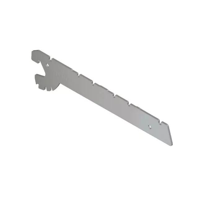 Ladenregal Halter 300 mm pro Stück RAL9006