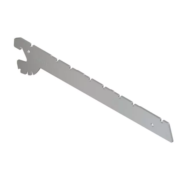 Ladenregal Halter 370 mm pro Stück RAL9006
