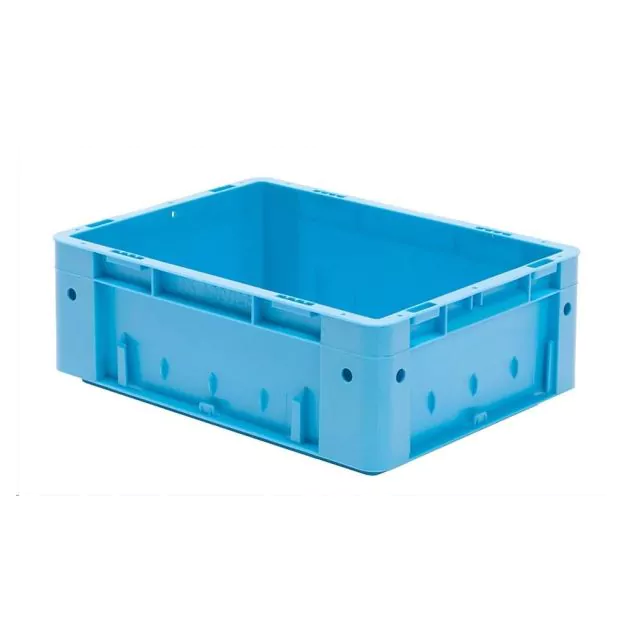 Schwerer stapelbarer Transportkasten VTK0 400x300x145 mm (LxBxH) blau