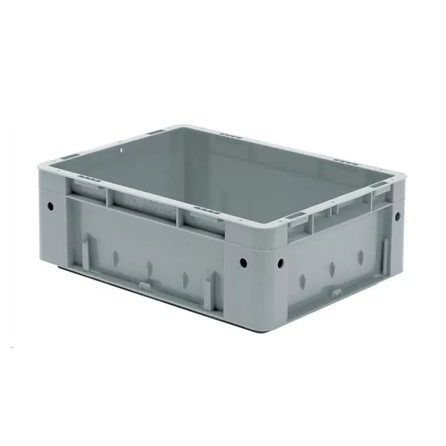 Schwere stapelbare Transportkiste VTK0 400x300x145 mm (LxBxH) grau