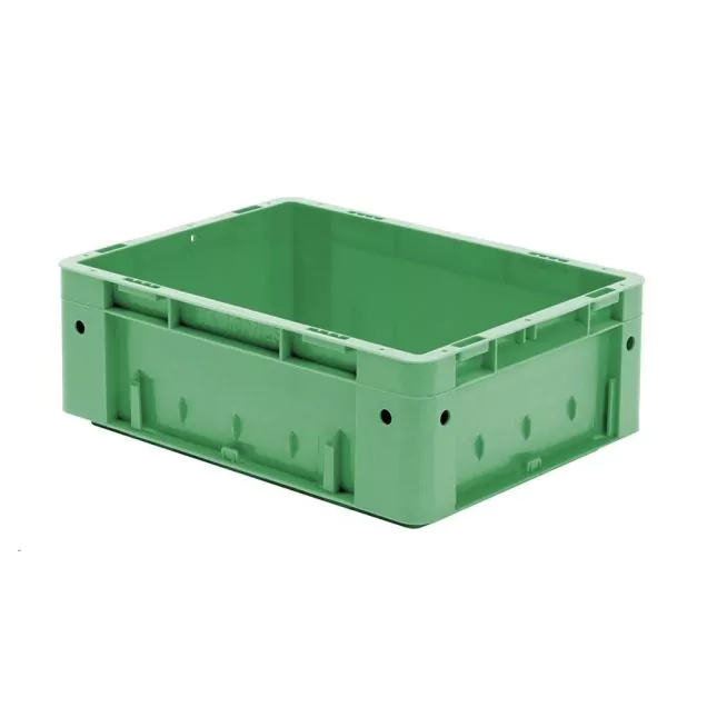 Schwere stapelbare Transportkiste VTK0 400x300x145 mm (lxbxh) grün